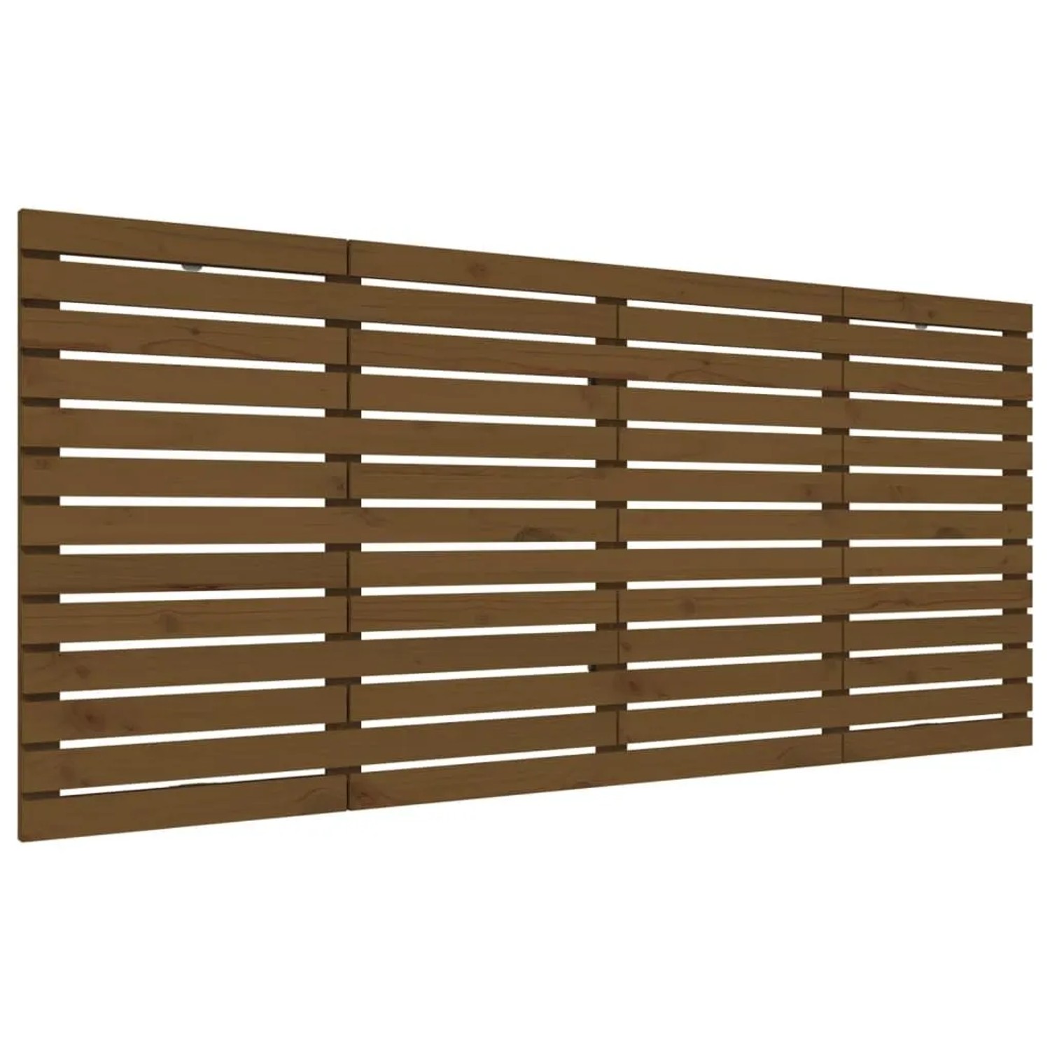 vidaXL Wand-Kopfteil Honigbraun 166x3x91,5 cm Massivholz Kiefer 824701
