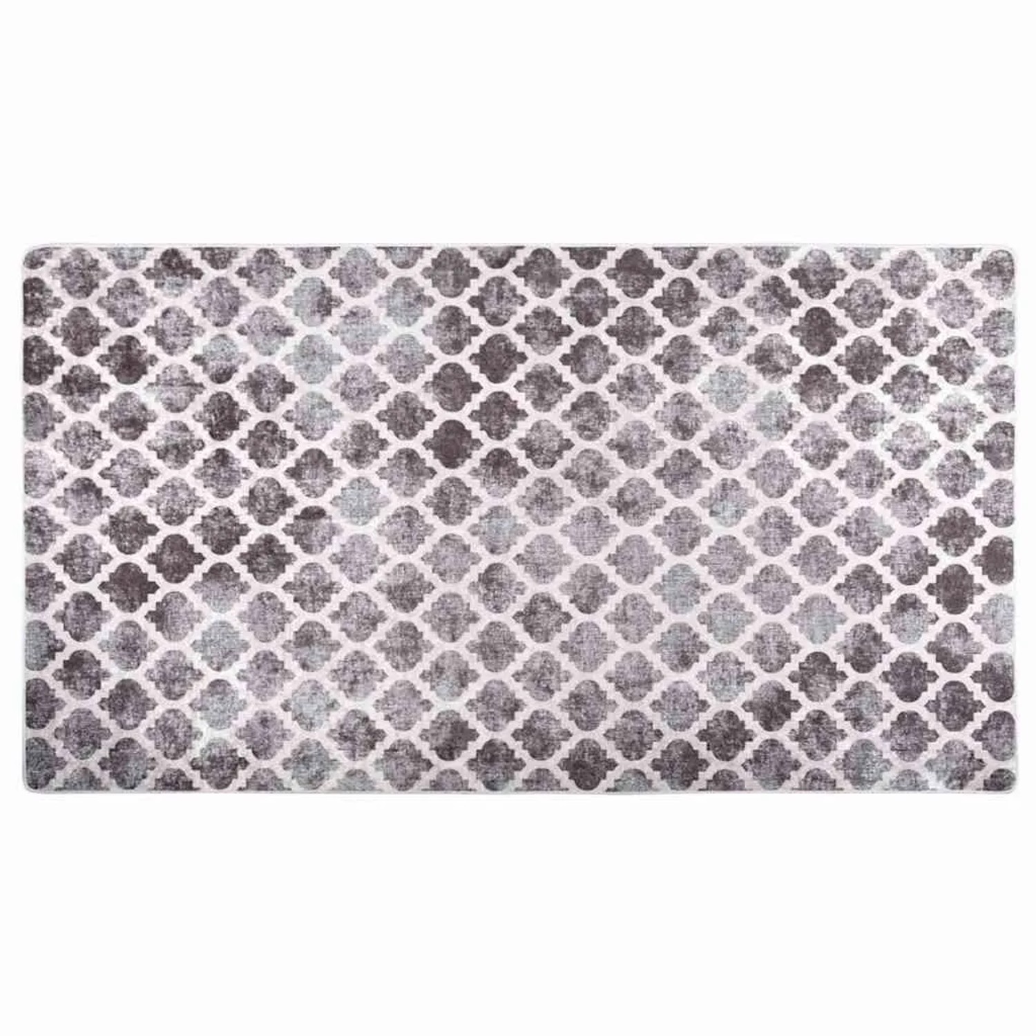 vidaXL Teppich Waschbar 190x300 cm Mehrfarbig Rutschfest 337980