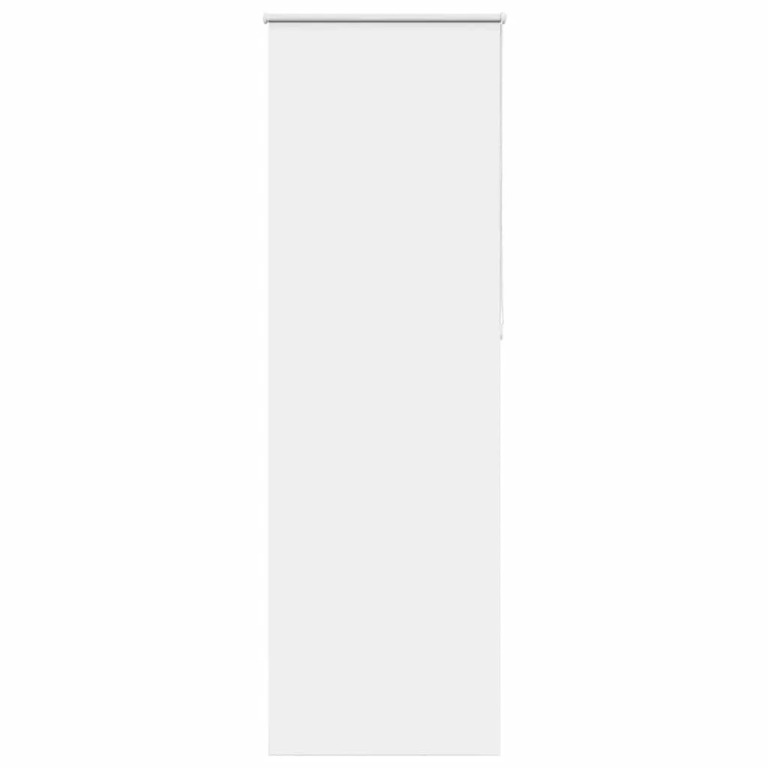 vidaXL Verdunkelungsrollo Weiß 65x230cm Stoffbreite 60,7 cm Polyester 40119 günstig online kaufen
