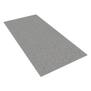 AICA Duschrückwand 120x210cm in Zementgrau, Aluverbundplatte als Fliesenersatz.