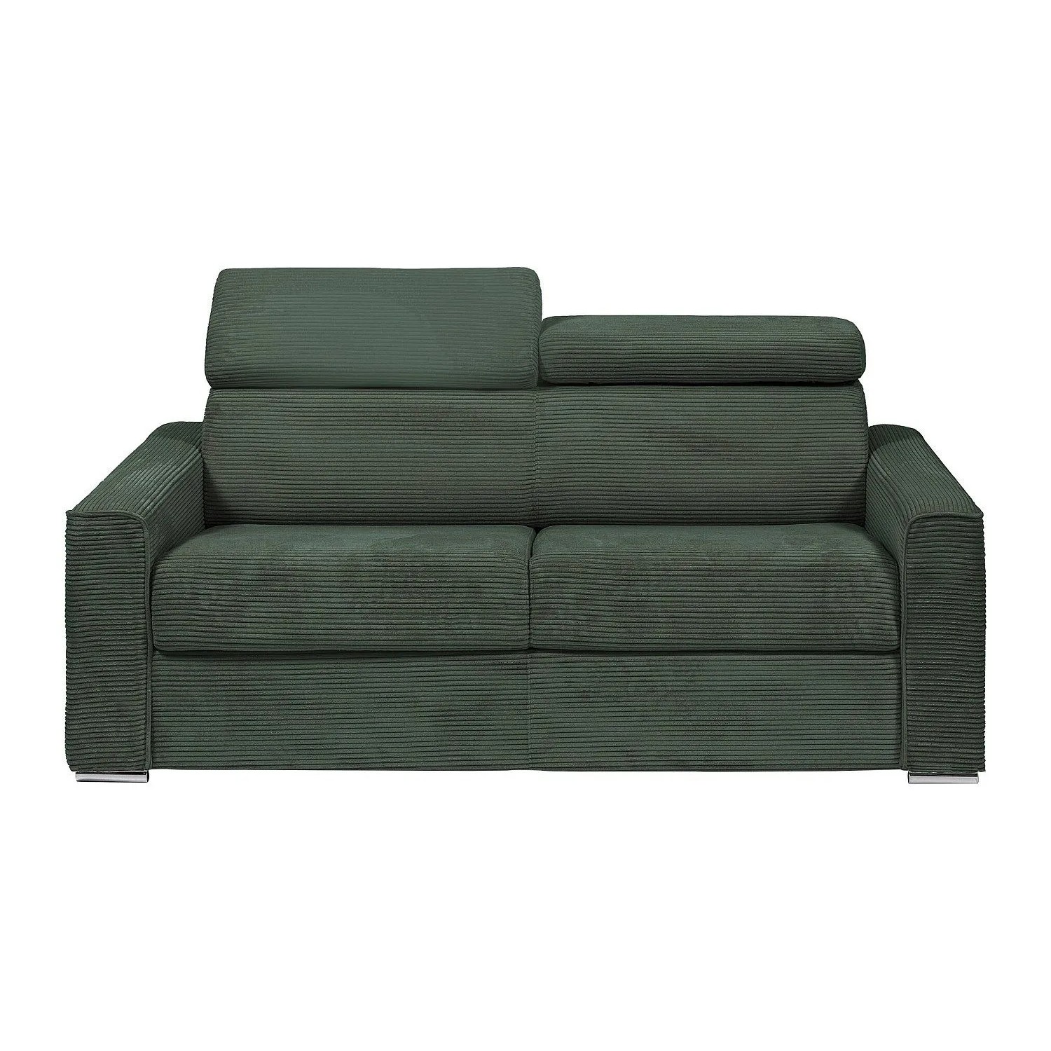 Vente-unique Schlafsofa Vizir Grün 216 cm
