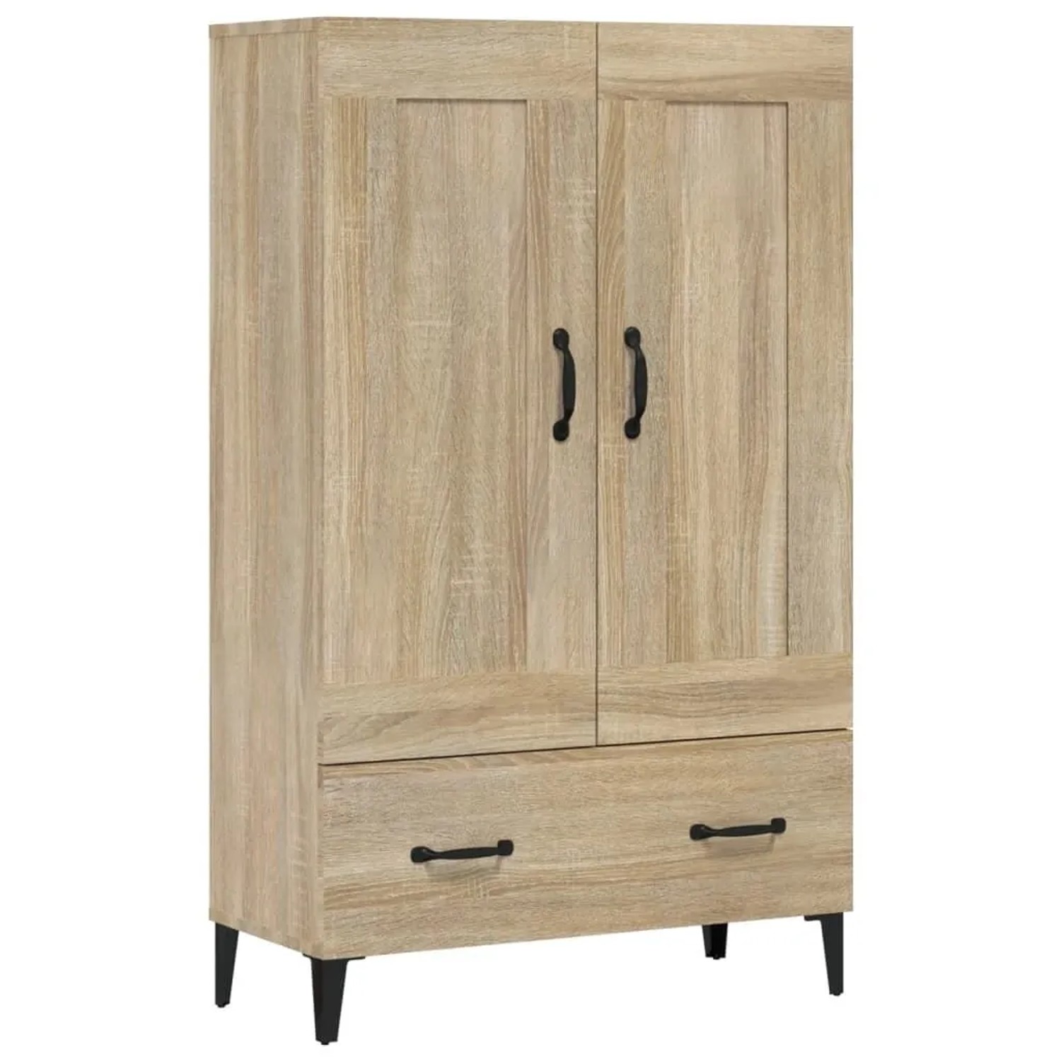 vidaXL Highboard Sonoma-Eiche 70x31x115 cm Holzwerkstoff 812576