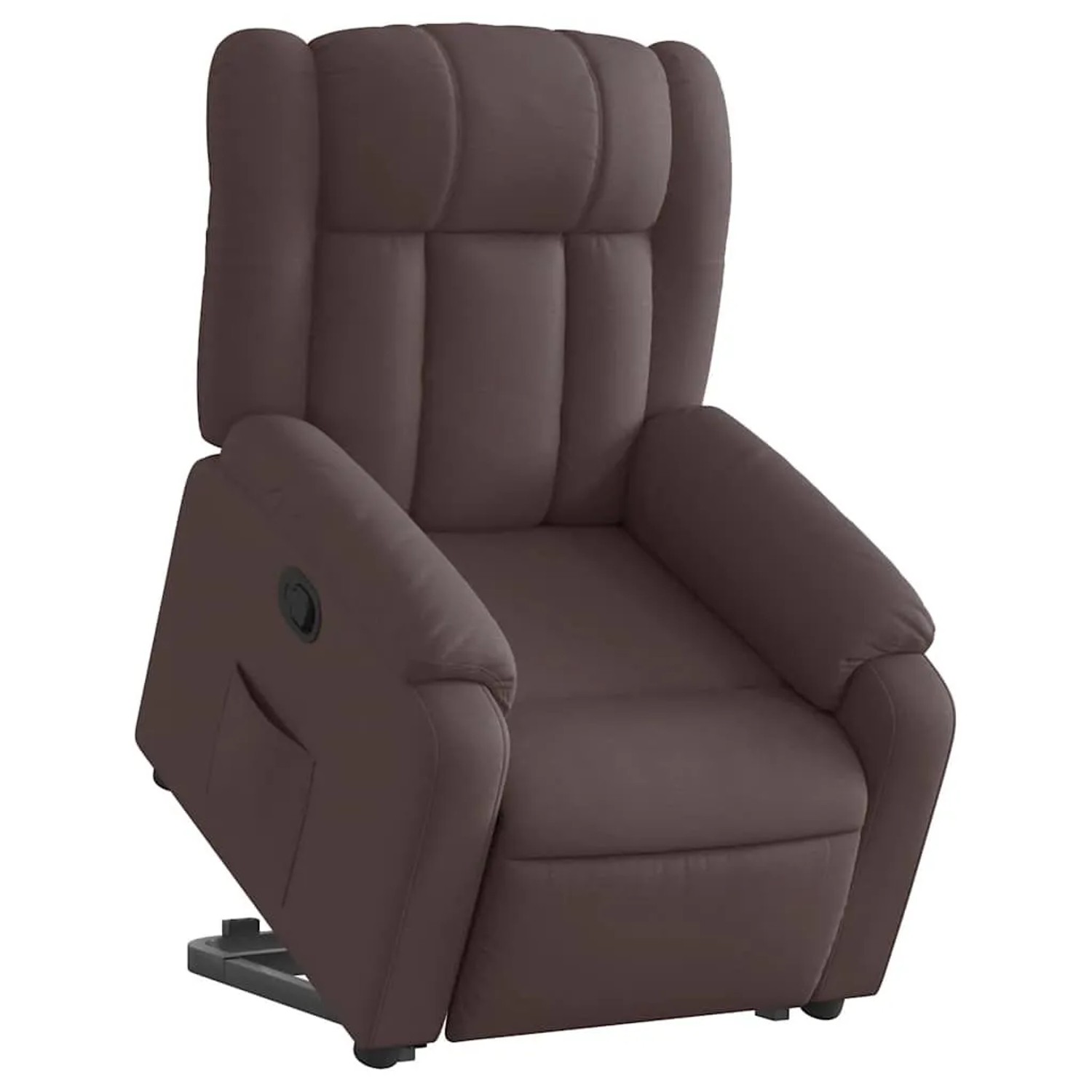 vidaXL Relaxsessel mit Aufstehhilfe Dunkelbraun Stoff 3205321 günstig online kaufen