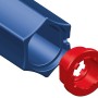 baliv Universal-Montageschlüssel 19in1 mit rotem Adapter für Sanitär-Installationen.