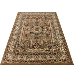Beiger Orientteppich Ayyildiz Marrakesh mit floralem Muster, 160x230 cm.