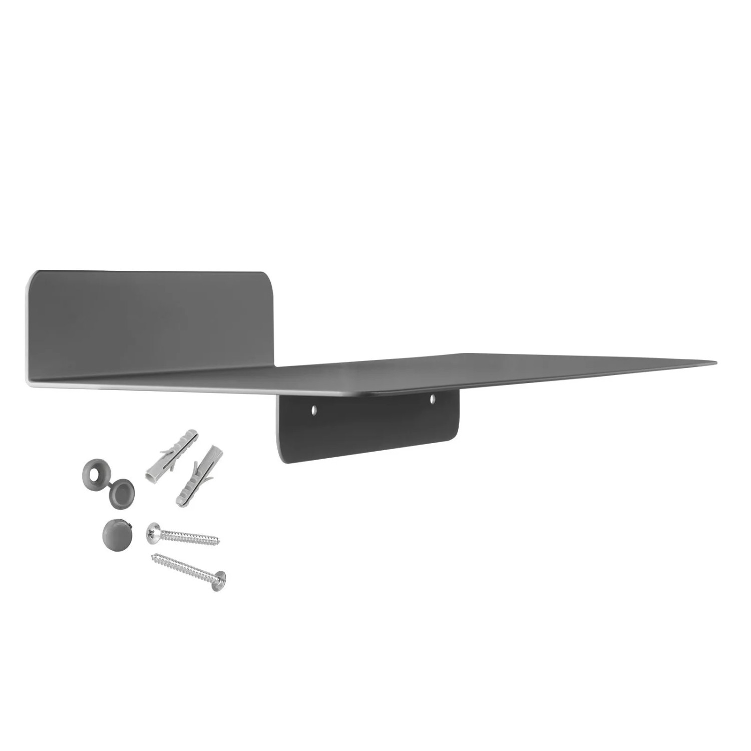 SOTECH Design Wandregal HOVER-I 350 x 130 x 78 mm Anthrazit für Wandmontage