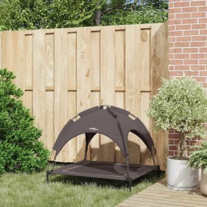 vidaXL Hundebett Braun 90 x 81 x 80,5 cm Stahl 42008191