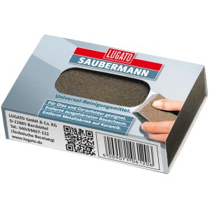 Schmutzradierer Schleifklotz Saubermann, Universalreiniger zum Entfernen von Verschmutzungen.