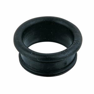 Schwarzer Kirchhoff Gewindenippel 38 mm für Siphonabgang.