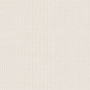 Gestreifte, beige Vliestapete im Landhausstil für Küche und Esszimmer.