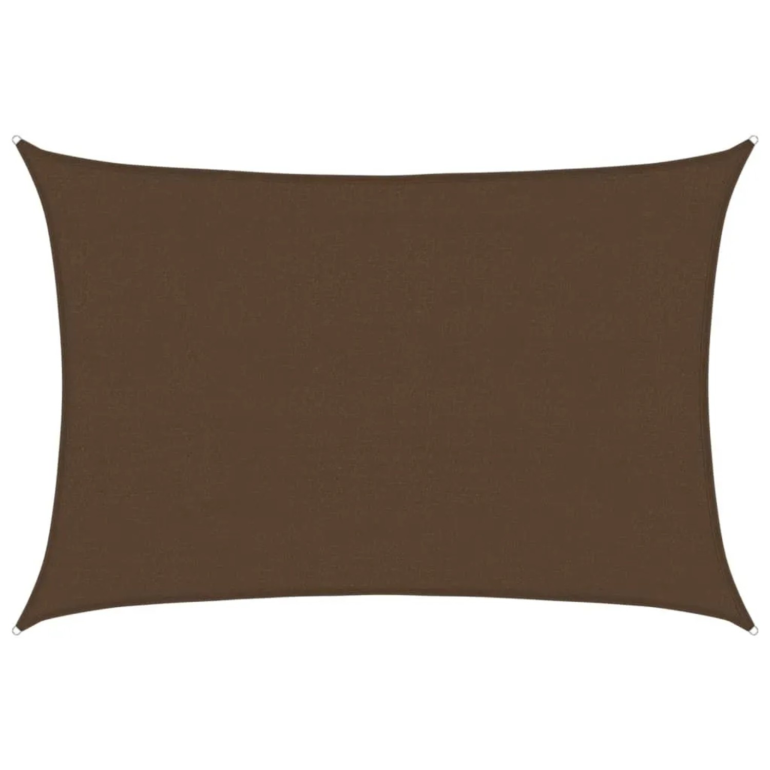 Furnicato Sonnensegel 160 G M² Braun 4x6 M Hdpe