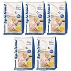 Hamann Mercatus Spielsand Classic 5 Mal 25 Kg