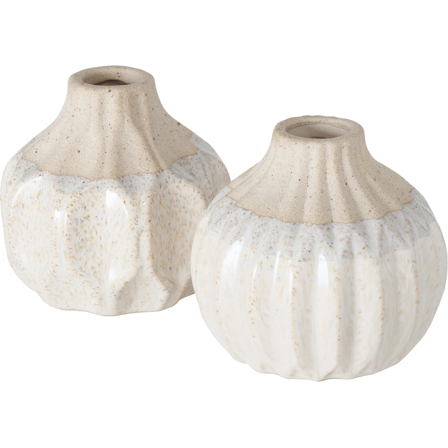 Boltze Beige Vase Malia Steingut 9 cm x Ø 10 cm kaufen bei OBI