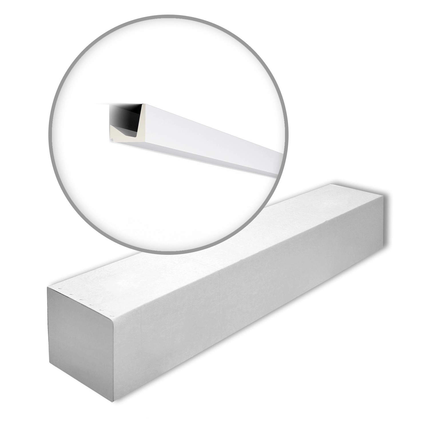 Thumbnail - NOEL & MARQUET NMC IL5-Box ARSTYL Eckleisten 1 Karton Set mit 18 Stuckleisten 36 m Weiß