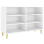 vidaXL Sideboard Weiß 103,5x35x70 cm Holzwerkstoff 806031