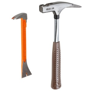 Picard x DACHKRONE Set 2 Picard Latthammer Nr. 298 Geraut und BlackGiant Utility Bar 250mm