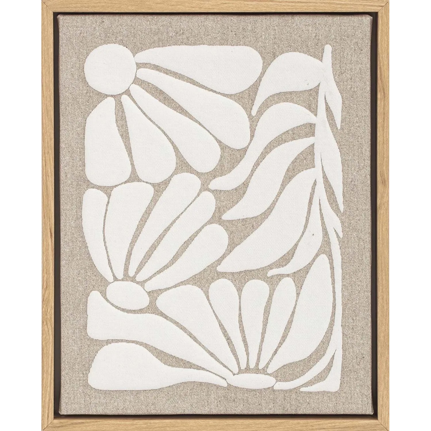 Art Universe Leinwandbild White Flower Nap 18 x 22 cm