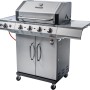 Char-Broil Gasgrill Performance PRO S 4 mit 4 Brennern, Seitenbrenner und Edelstahl-Design.