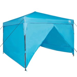 vidaXL Pavillon-Zelt Blau 290 x 290 x 251 cm Stoff 42007383