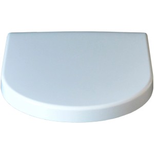 Duravit WC-Sitz Starck 3, Weiß, mit verdeckten Scharnieren.