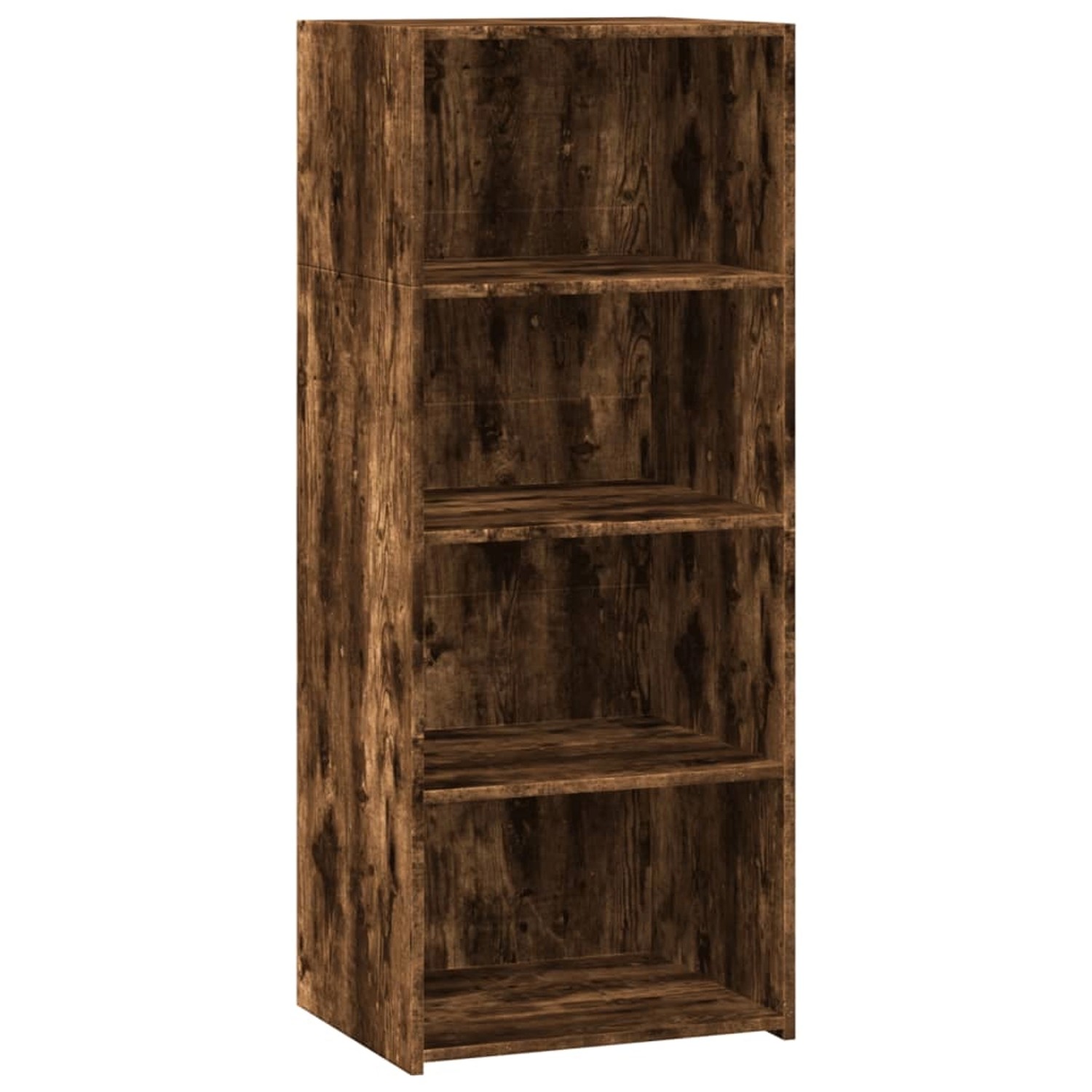 vidaXL Highboard Räuchereiche 50x41x124 cm Holzwerkstoff 846401