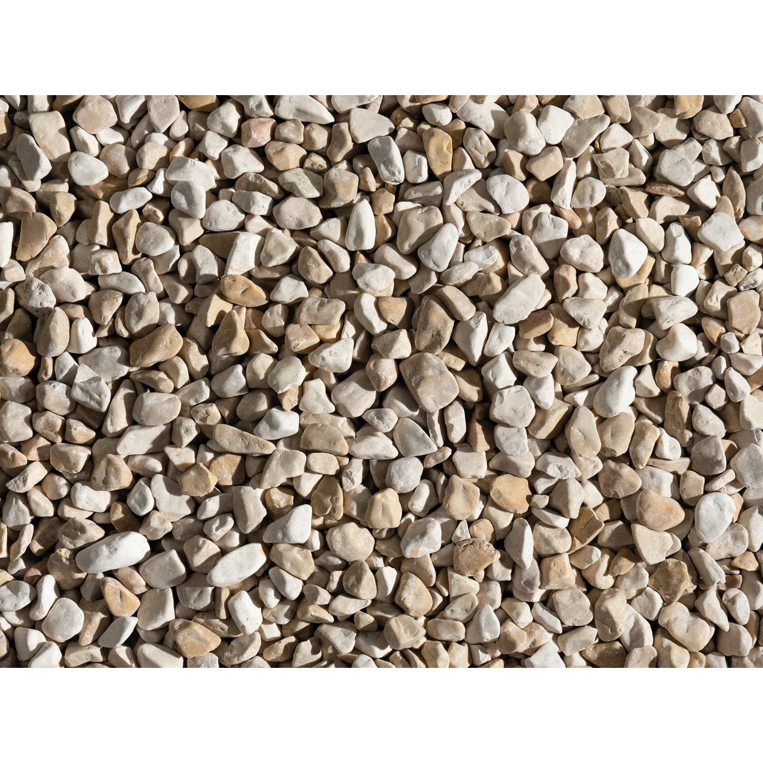 Scherf Marmorzierkiesel Gelb-Beige 7 - 15 mm 1.000 kg Big-Bag