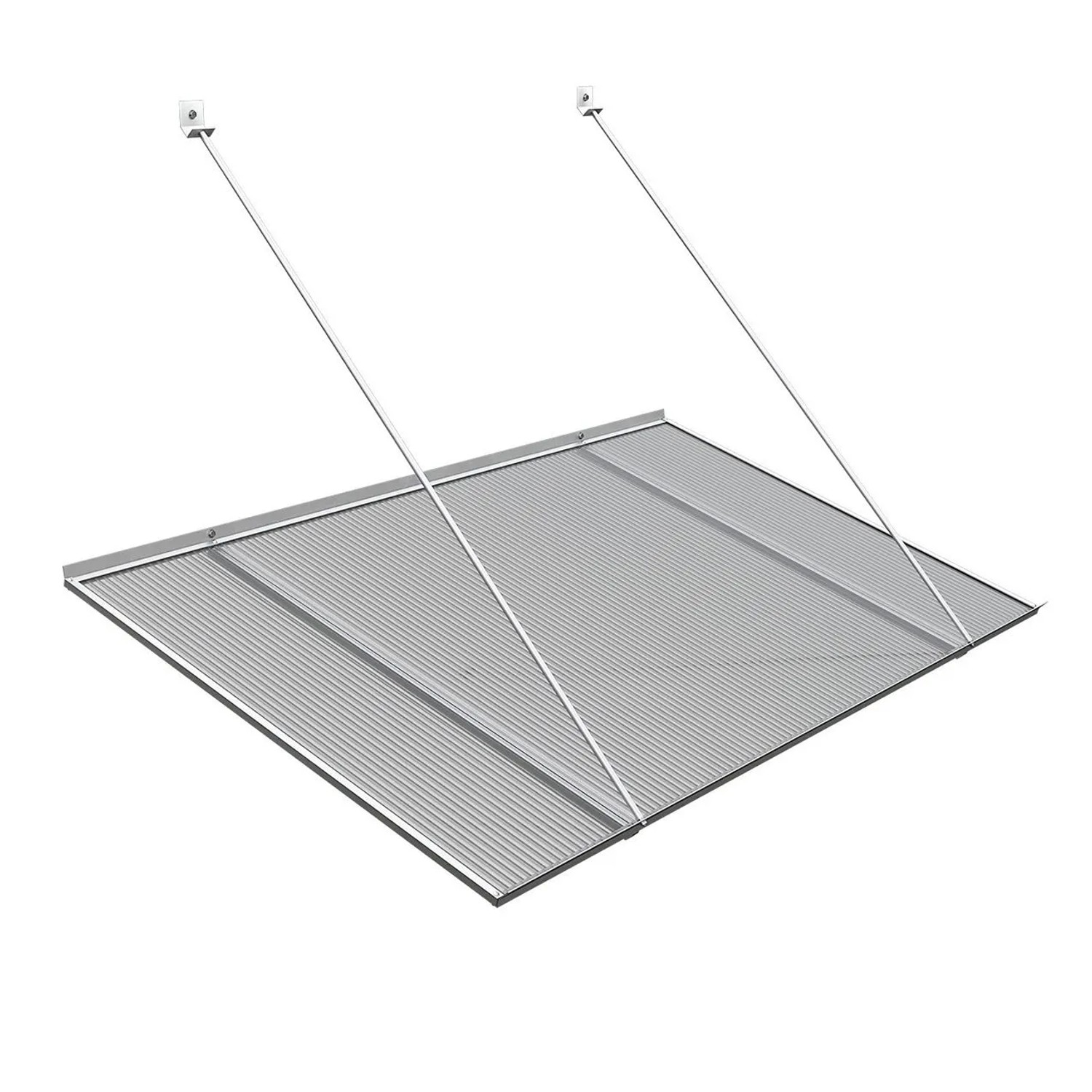 Roro Vordach V150 Edelstahl 120 cm x 69 cm x 74 cm