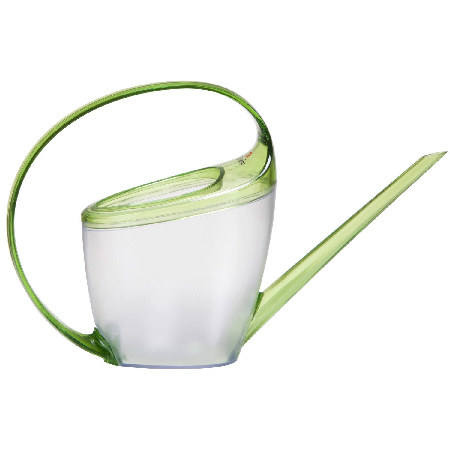 Scheurich Gießkanne Loop Transparent/Green 1,4 l