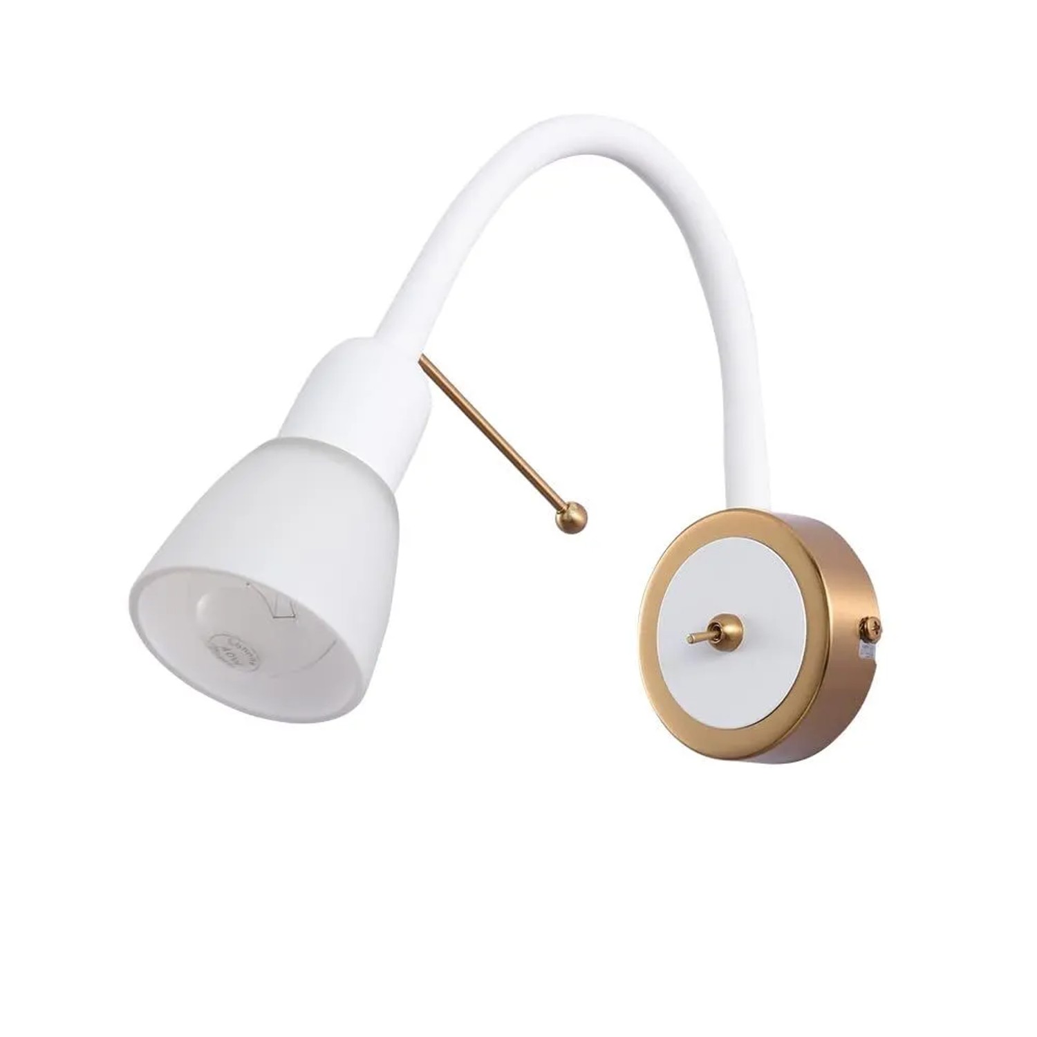 Arte Lamp Wandleuchte Lettura E14 Weiß Metall