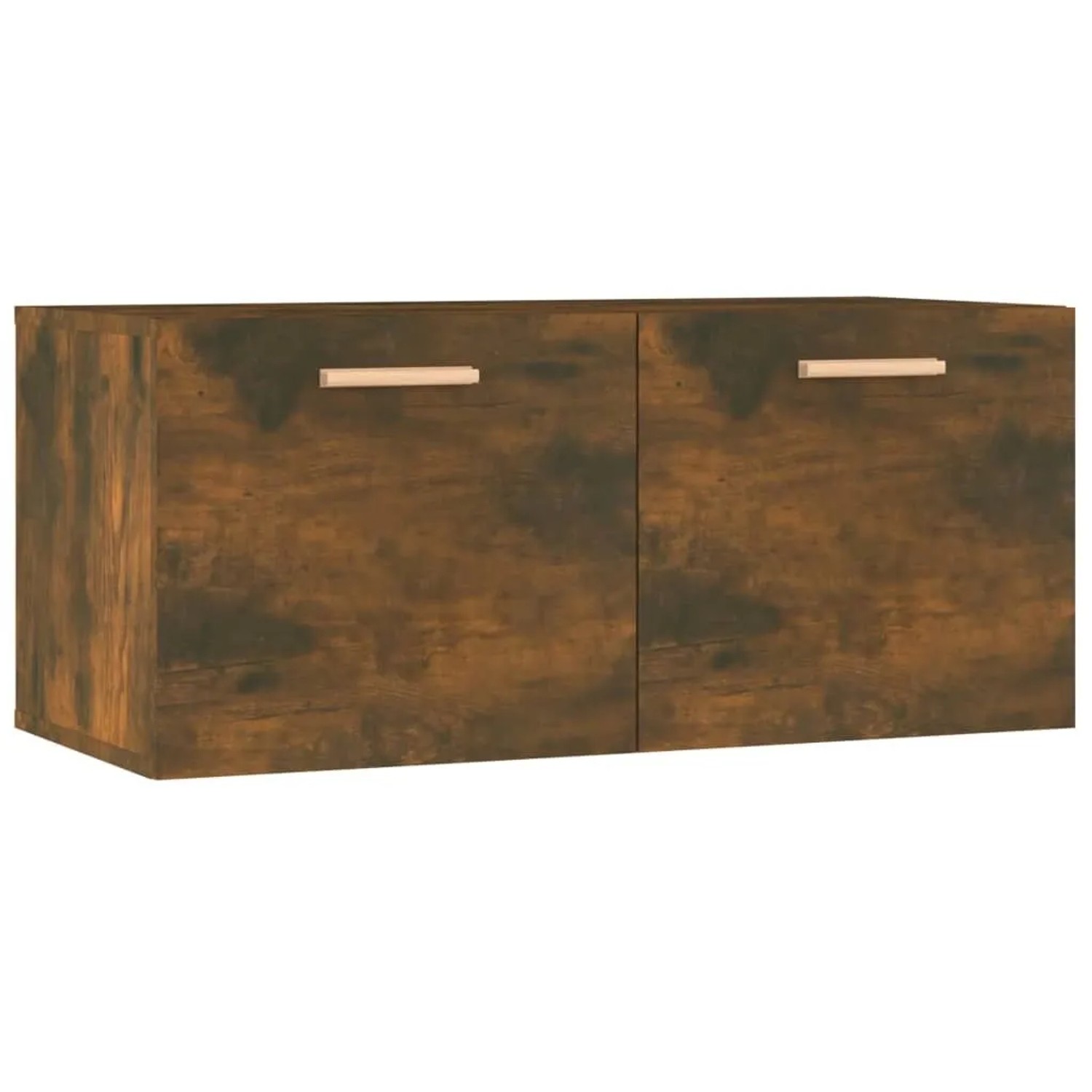 vidaXL Wandschrank Räuchereiche 80x35x36,5 cm Holzwerkstoff 817603