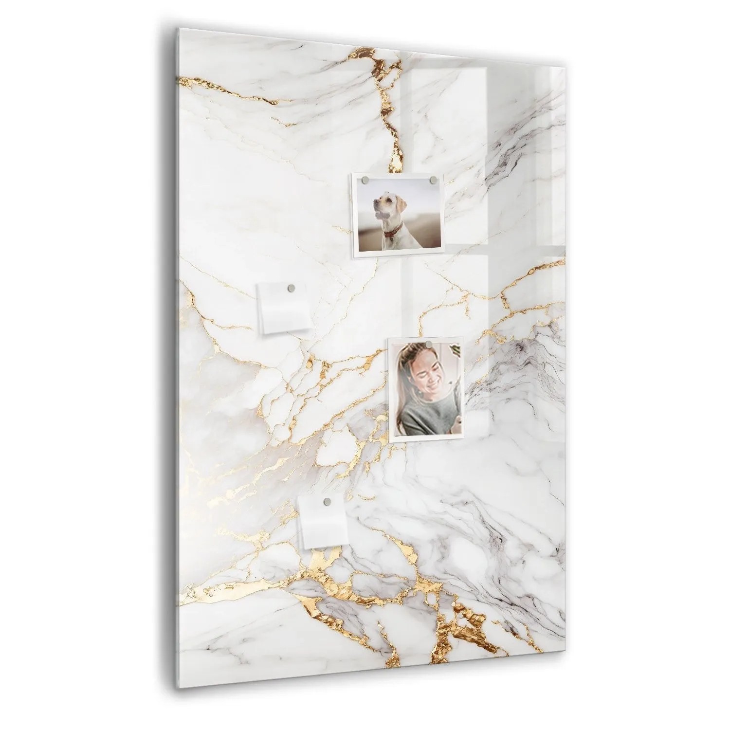 Tulup Glasmagnettafel Beschreibbar Dekorativer Marmor 70x100 cm Magnettafel günstig online kaufen