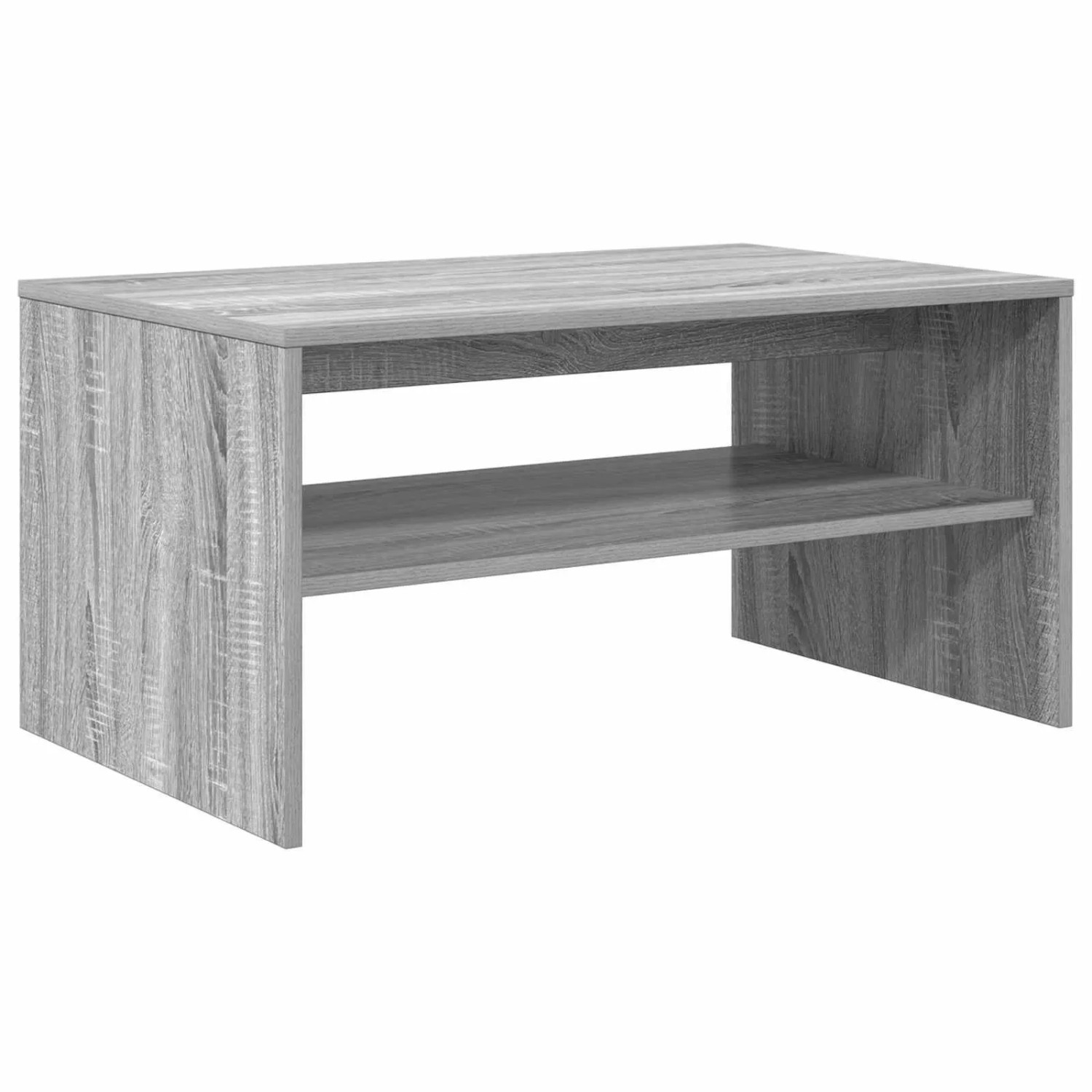 vidaXL Couchtisch Graues Sonoma 80 x 50 x 40 cm Holzwerkstoff 8000281 günstig online kaufen