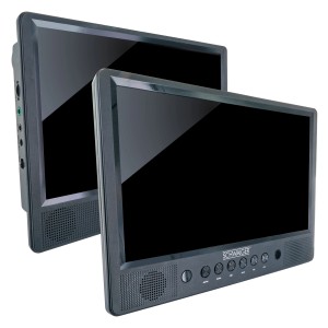 Schwaiger Monitor-Set Tragbar 2x Bildschirm für Auto