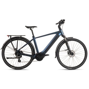 ADORE E-Trekkingbike 28 Zoll Alu Trekking E-Bike ATX-450 Mittelmotor 75NM 15Ah Pearlized Blue