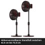 Einhell Akku-Ventilator GE-CF 18/320 P Li-Solo, schwarz-rot, höhenverstellbar.