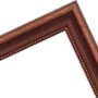 Detailansicht: Brauner WANDStyle Bilderrahmen H390 aus Massivholz, Landhausstil, 30x45 cm.