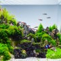 Relaxdays Aquarium Deko Stein Kunstharz Grau mit 3 Löchern 8,5 cm x 17 cm x 9 cm 150 g_5