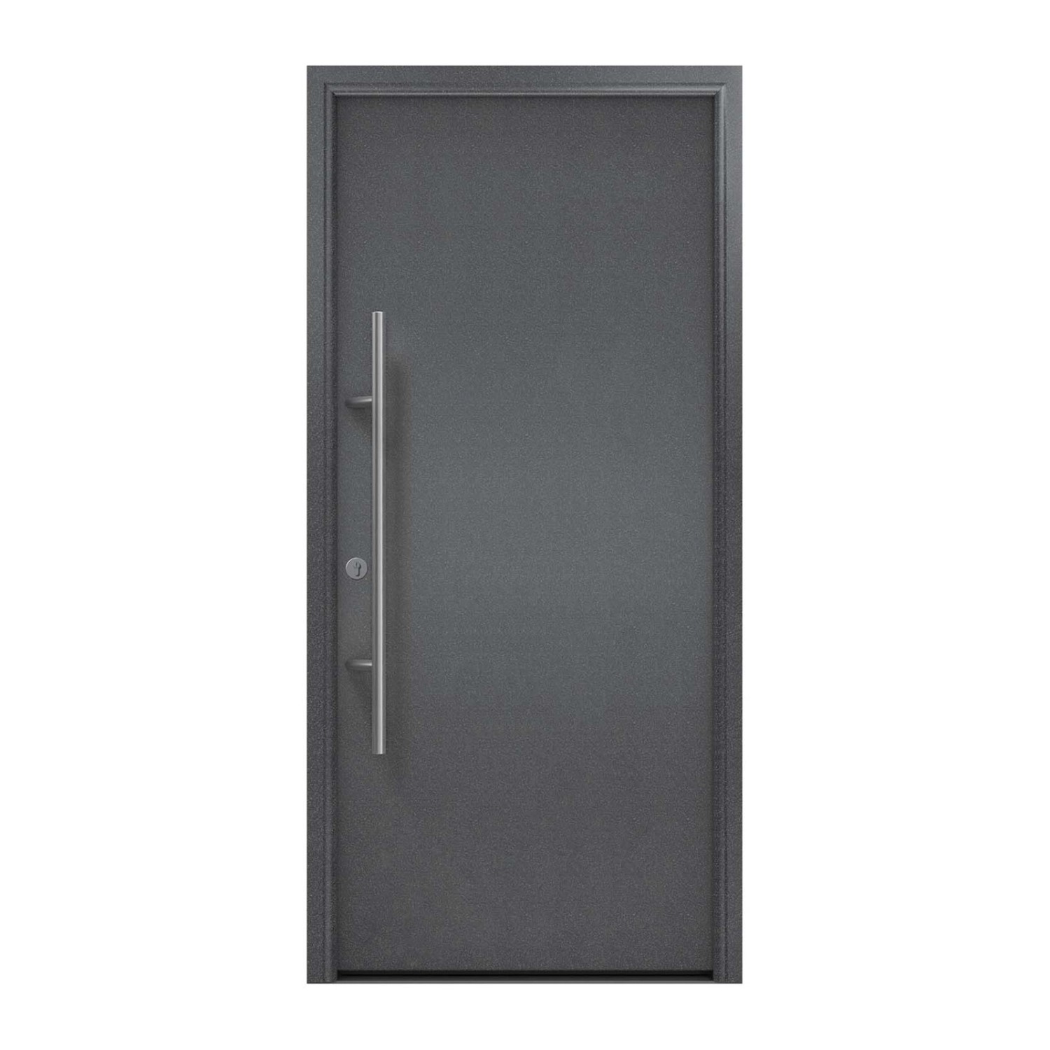 EcoStar Haustür Isopro Secur IPS 010 Anthrazitmetallic 110 cm x 210 cm DIN günstig online kaufen