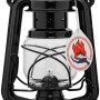 Schwarze Feuerhand Sturmlaterne Baby Special 276 für den Außenbereich.