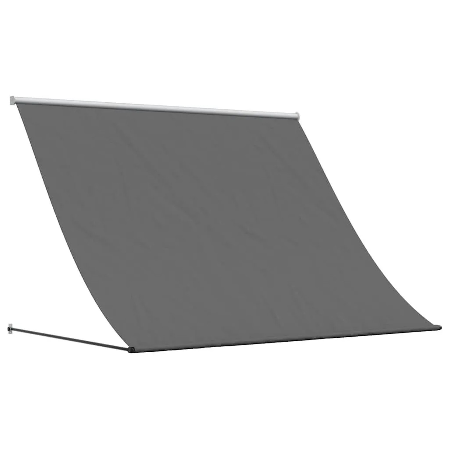 vidaXL Markise Einziehbar Anthrazit 250x150 cm Stoff und Stahl 368753