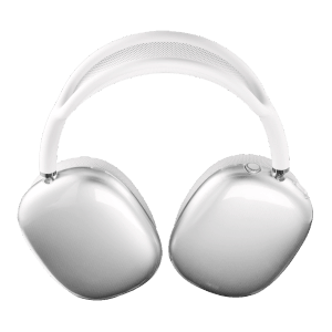 Transparente Hama Schutzhülle für Apple AirPods Max, schützt vor Kratzern und Stößen.