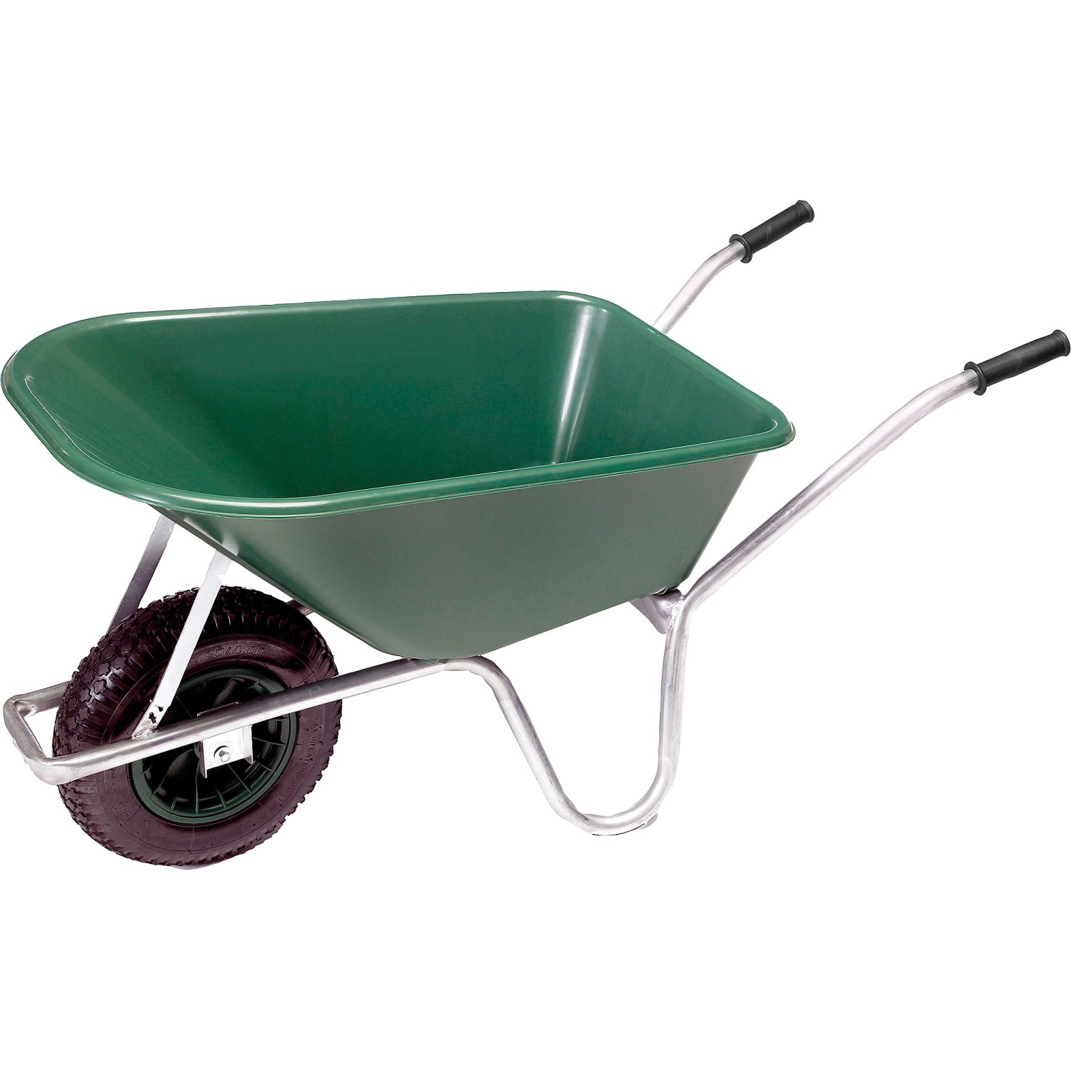 Garten- & Bauschubkarre 100 l 120 kg Tragkraft