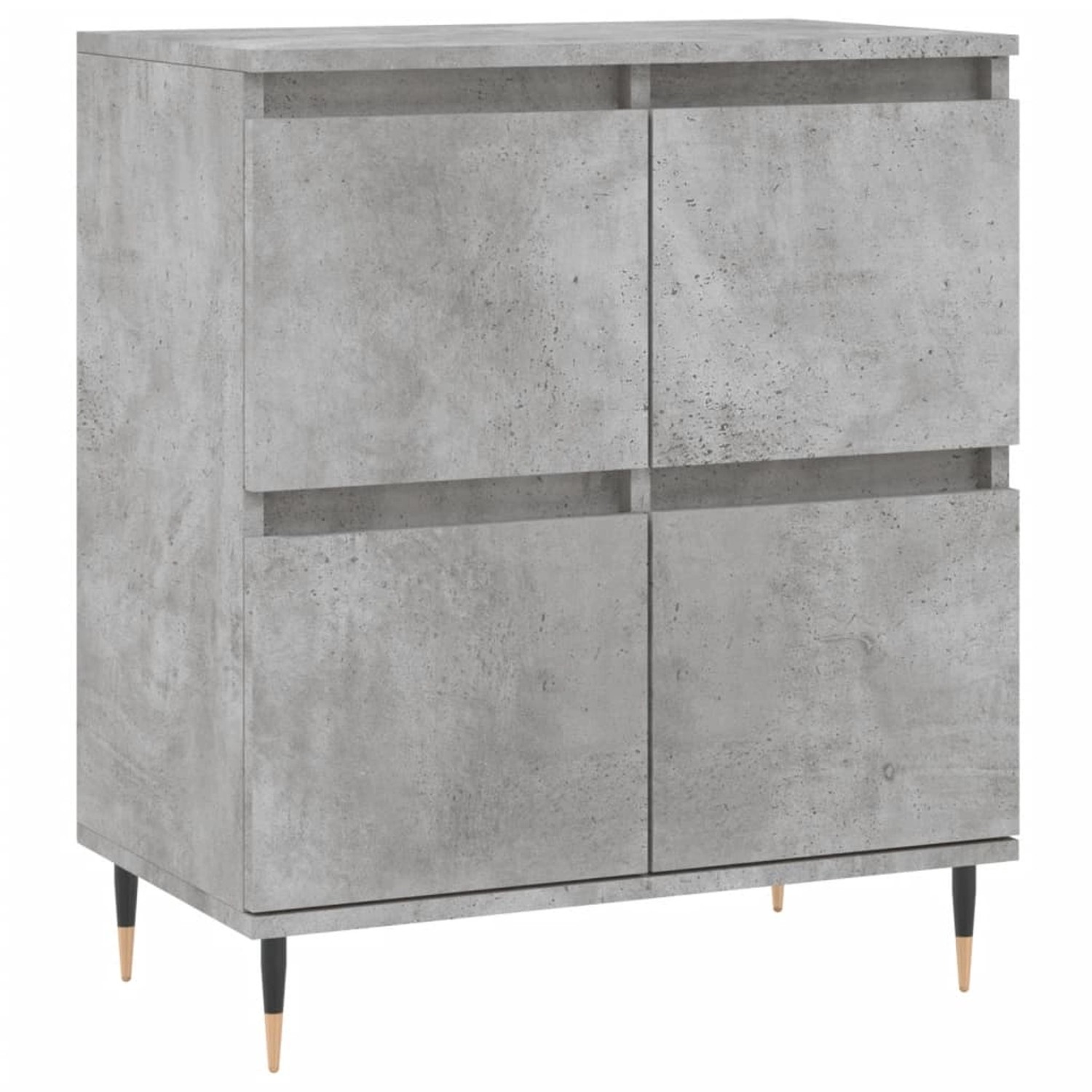 vidaXL Sideboard Betongrau 60x35x70 cm Holzwerkstoff 831208 günstig online kaufen