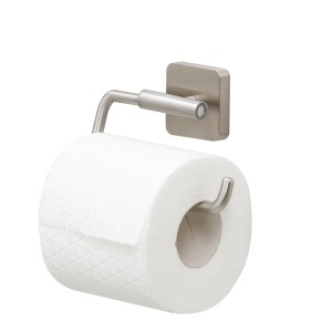 Tiger Toilettenpapierhalter Onu, Edelstahl gebürstet, zur Wandmontage mit Papierrolle.