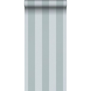 Sanders & Sanders Tapete Streifen Blau und Hellblau 53 cm x 10.05 m