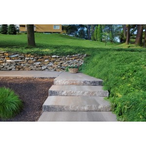 EHL Spaltstufe 15 cm x 35 cm x 50 cm Muschelkalk