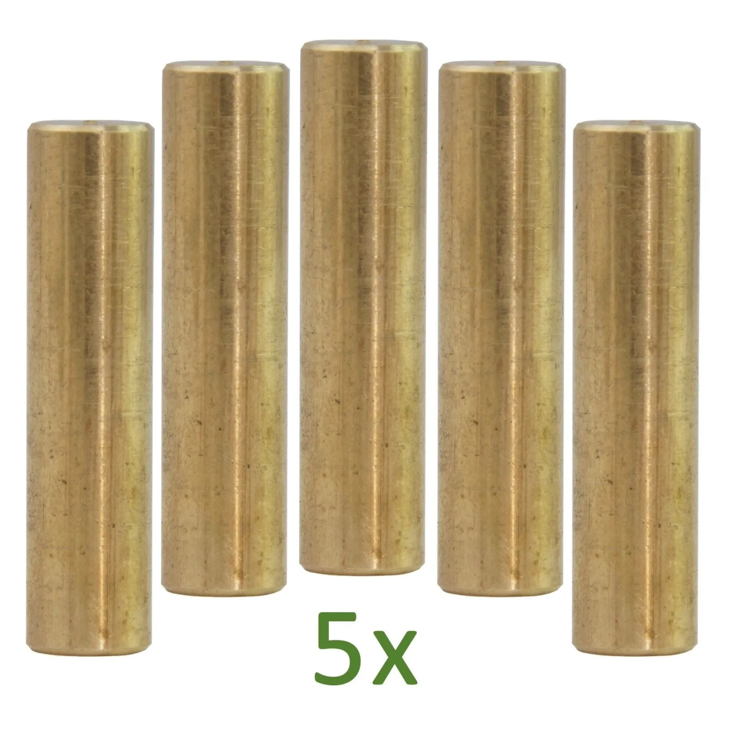 5er Set Scherstift für Seilzug 1,6t & 3,2t Messing Ø7 mm Ersatzstifte stabil,anglebig
