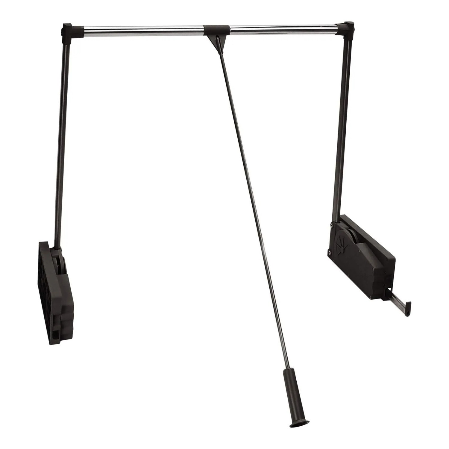 SOTECH Kleiderlift mit Teleskop Breitenverstellung 850 Bis 1150 mm Tragkraft 10 Kg Chrom Anthrazit