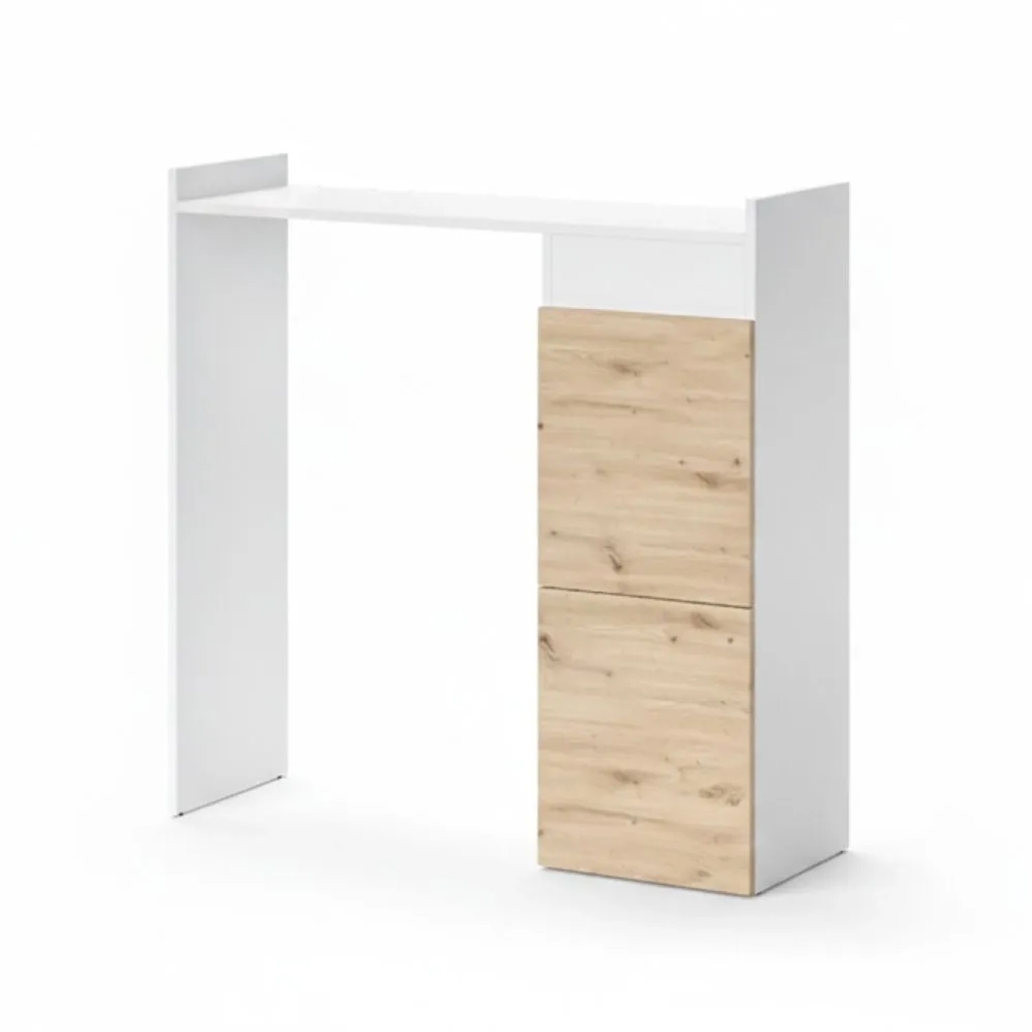 Vicco Waschmaschinenschrank Alf Weiß 99 x 98 mit 2 Schubladen