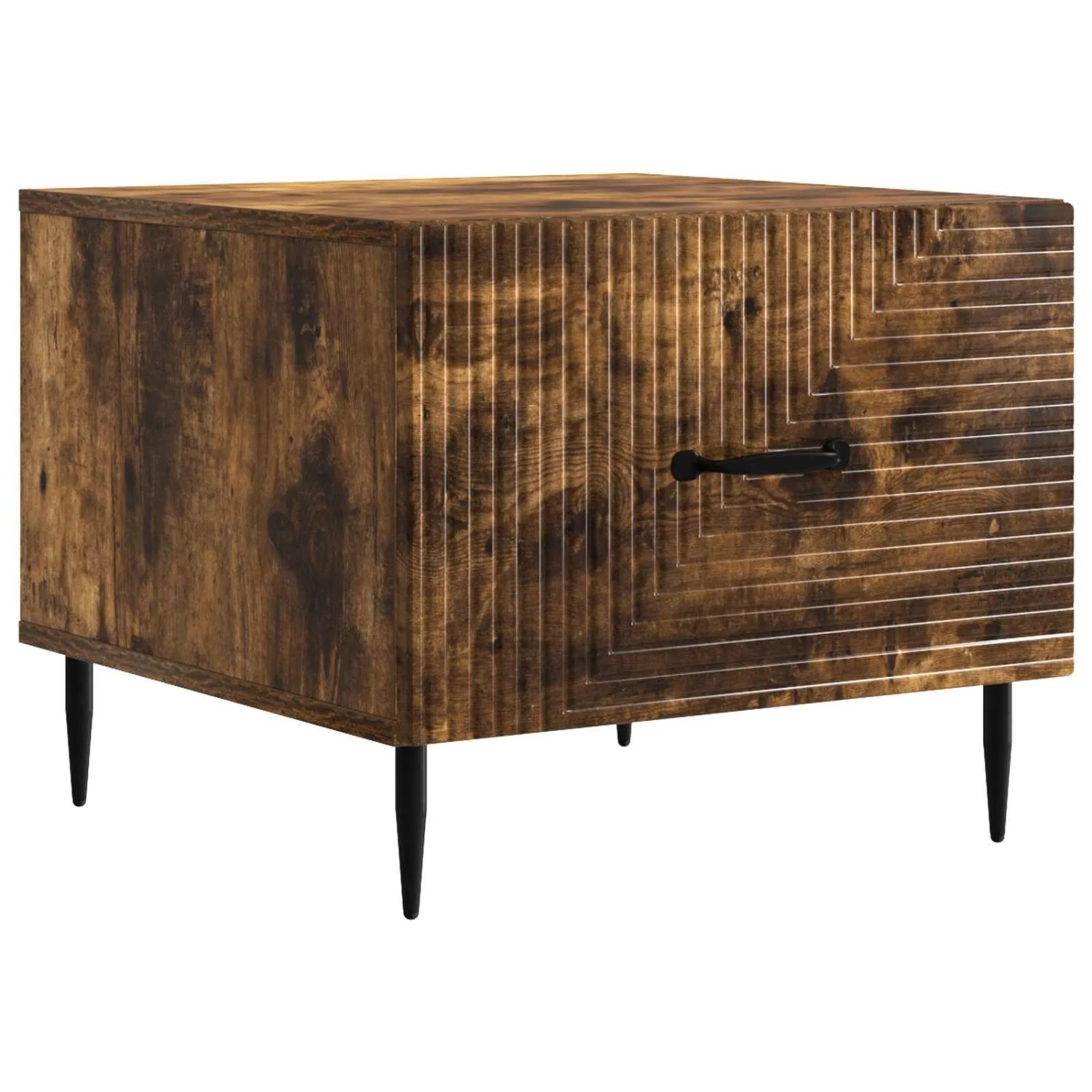 vidaXL Couchtisch Geräucherte Eiche 49 x 50 x 40 cm Holzwerkstoff 894970